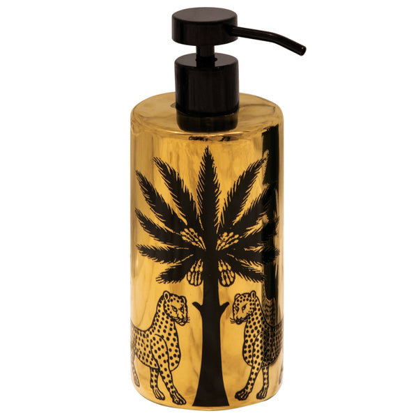 Gold Ceramic soap dispenser - 300ml