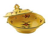 Giallo Fiore Serving Platter with Lid
