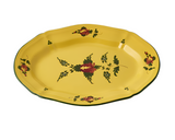 Giallo Fiore Oval Platter