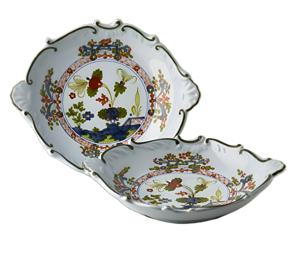 Garofano Imola Bowl with Handles