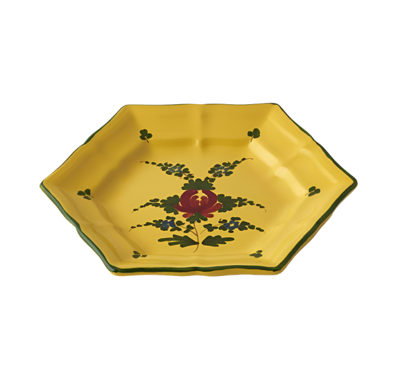 Giallo Fiore Hexagonal Plate