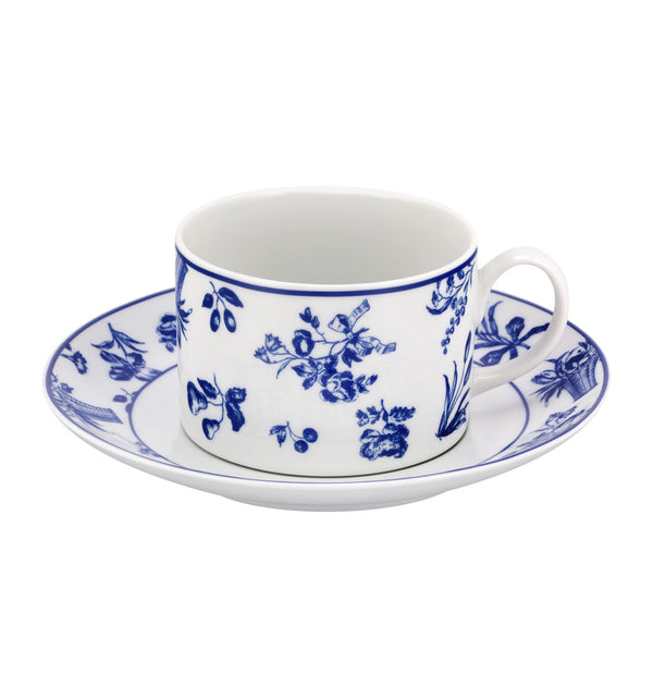 Blue chintz tea cup