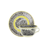 Negro Vistas Aaron S. broth cup & saucer- set of 2