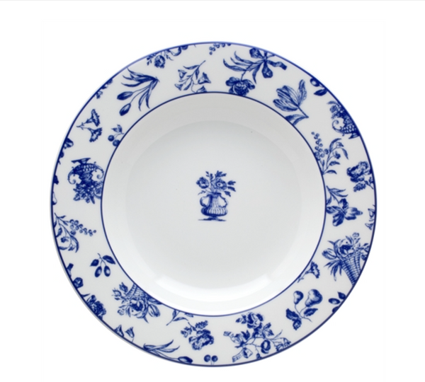 Blue Chintz soup plate