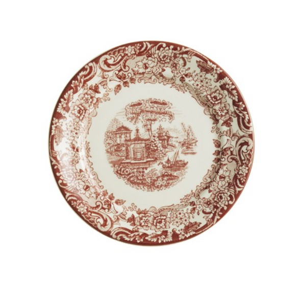 202 Rosa bread plate- set of 4