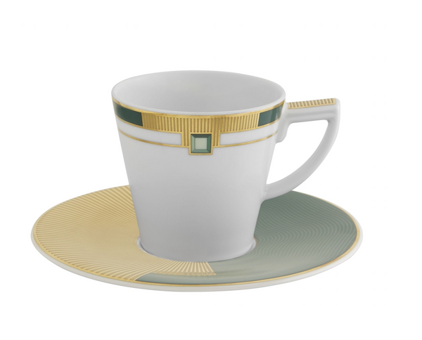 Emerald coffee cup