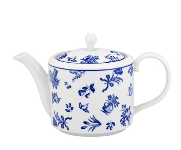 Blue chintz tea pot