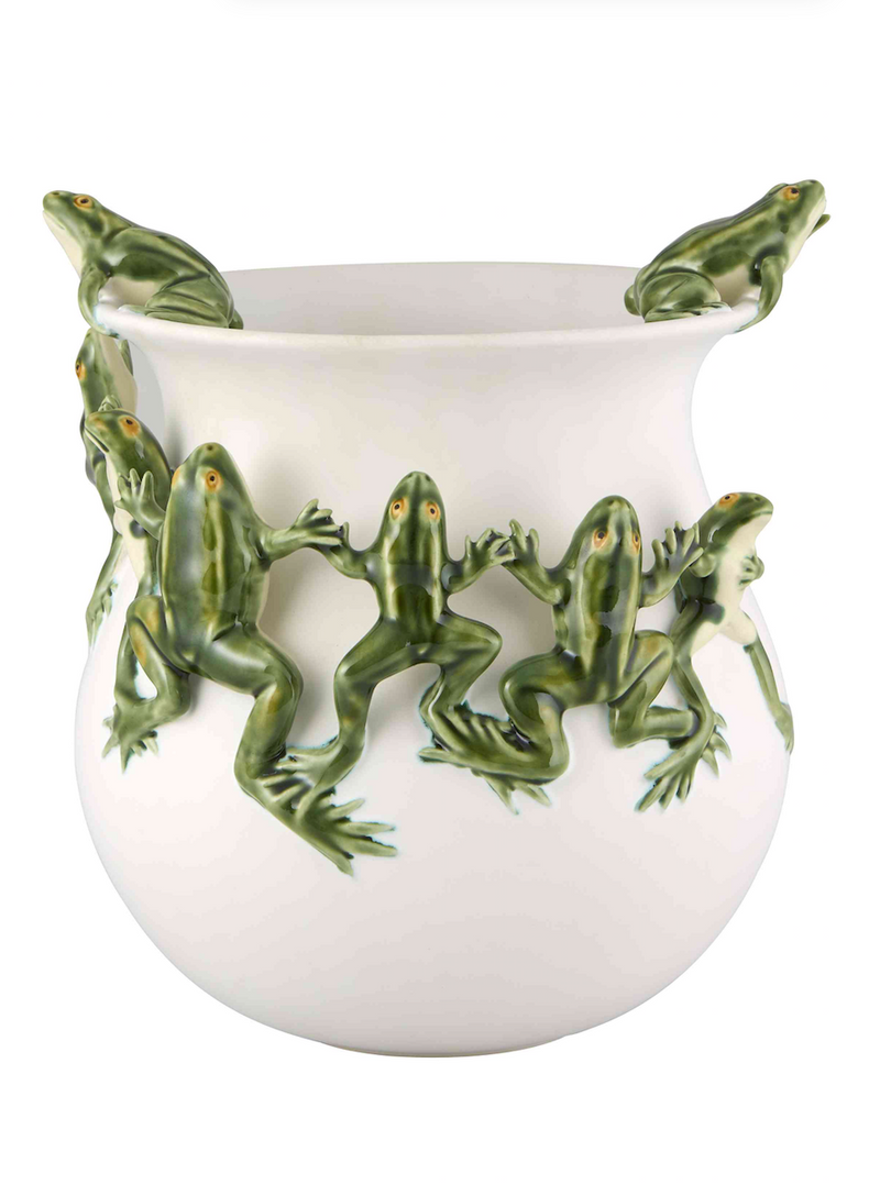 frog vase