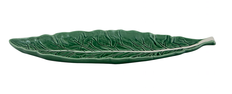 Cabbage leaf platter